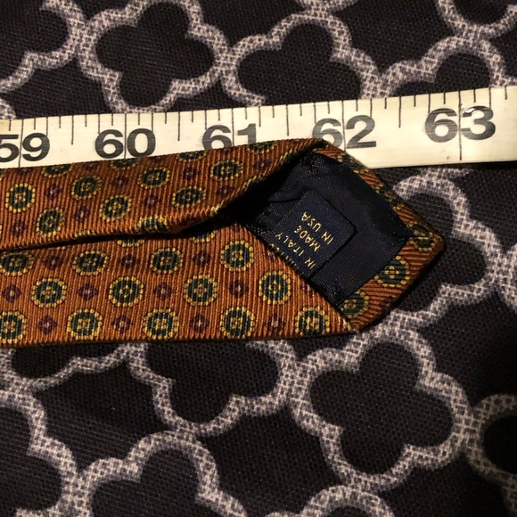 Brooks Brothers Neck Tie Bundle Striped & Geometric 100% Silk Formal Suit B26 - Picture 6 of 14